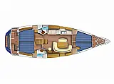 Sun Odyssey 45 - Layout image