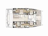 Bali 5.4 10 berths - Layout image