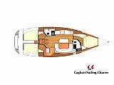Dufour 425 GL - Layout image