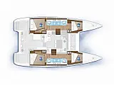 Lagoon 40 - Layout image