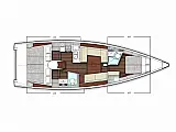 X-Yacht 4-3 - Layout image