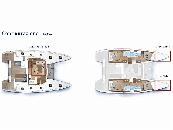 Lagoon 42 - Layout image