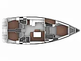 Bavaria Cruiser 51 - Планировка