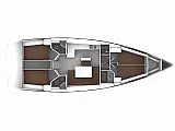 Bavaria Cruiser 46  - Планировка
