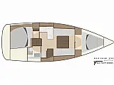 Dufour 335 GL - Layout image