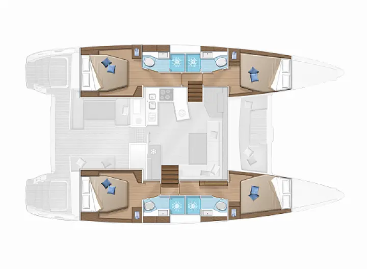 Lagoon 450  Flybridge - 