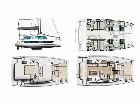 Bali 4.8 (6+2 cab) - Layout image