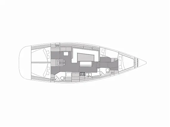Elan Impression 45.1 2022 - Layout image