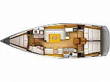 Sun Odyssey 449 - [Layout image]