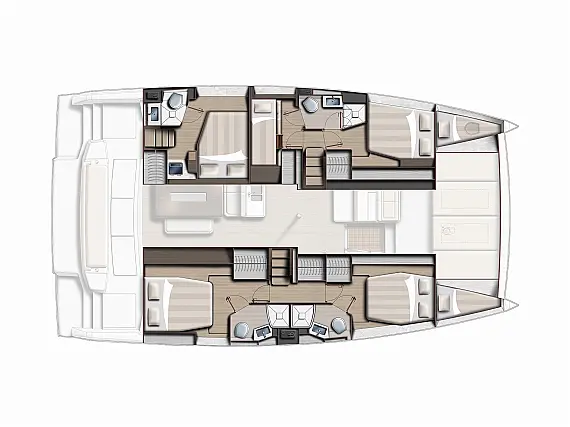 Bali 4.6 A/C & GEN & WM - Layout image