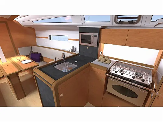 Sun Odyssey 349 - Internal image