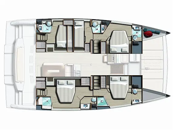 Bali 4.8 (5+2 cab) - Layout image