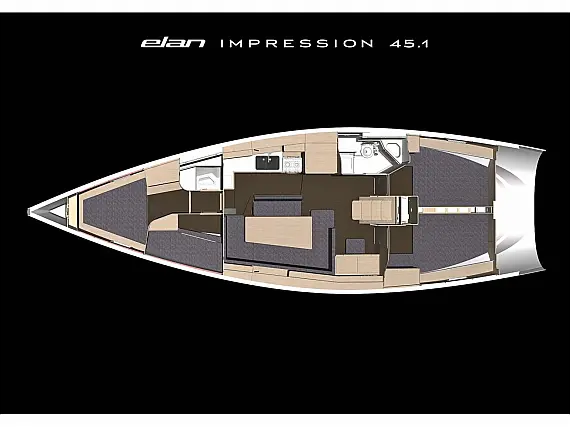 Elan Impression 45.1[G] - Layout image