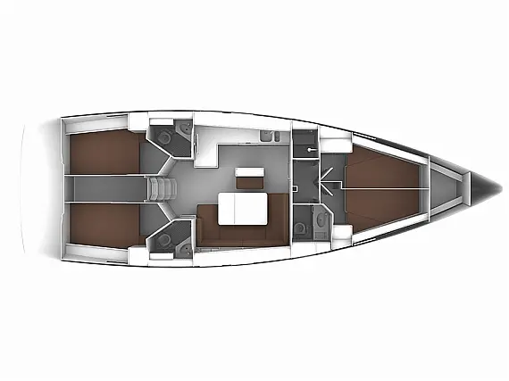Bavaria 46 BT '20 - Layout image